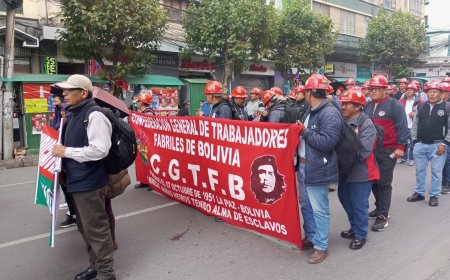 LA COB MASIFICA SUS MEDIDAS DE PRESIÓN EN CONTRA DEL DECRETO 5503