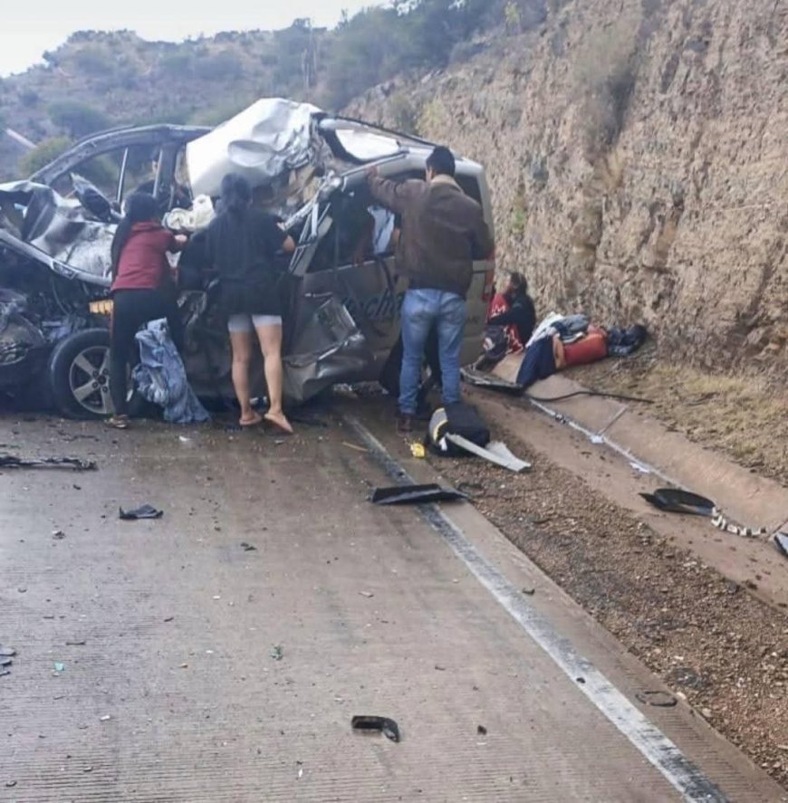 GRAVE ACCIDENTE EN LA RUTA TARIJA - CAMARGO.