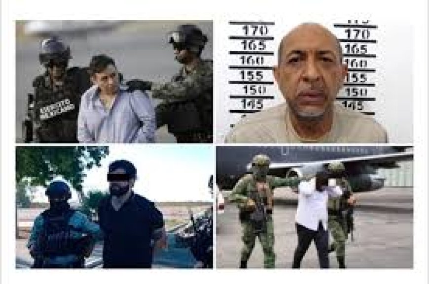 México ha entregado a EEUU a 55 líderes de cárteles de droga