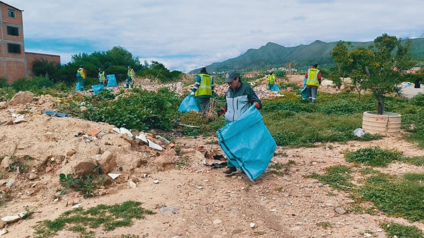 Alcaldía a travez de EMAT realizo limpieza del barrio Panamericano