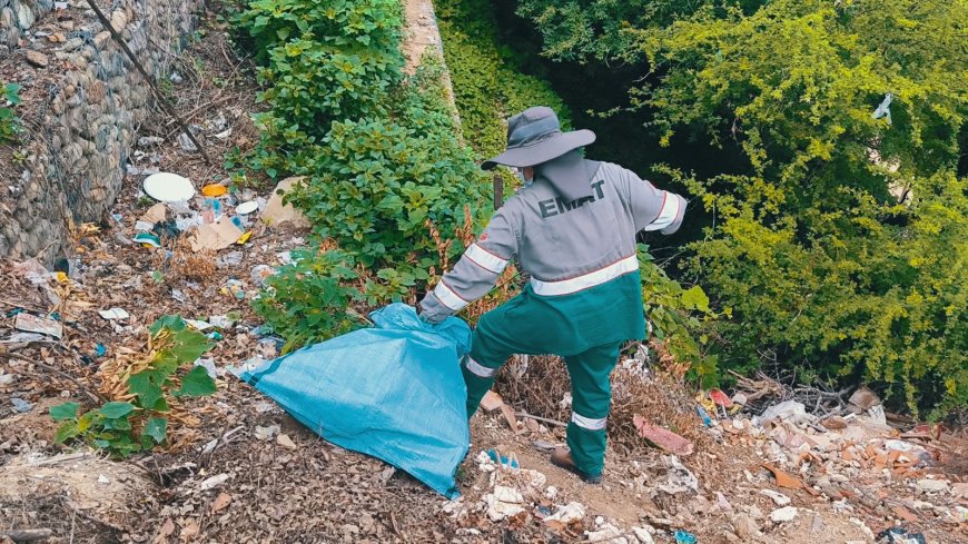 Alcaldía a travez de EMAT realizo limpieza del barrio Panamericano