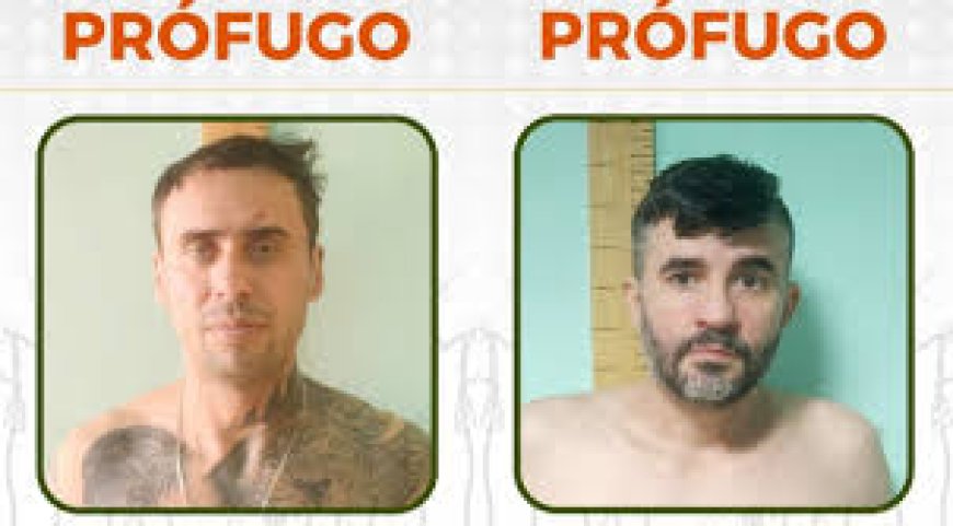 Se fugaron de una carcel de mayor seguridad, dos brasileños vinculados a organizaciones criminales