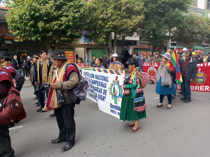 LA COB MASIFICA SUS MEDIDAS DE PRESIÓN EN CONTRA DEL DECRETO 5503