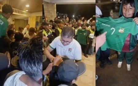 La selección boliviana llegó a Tarija