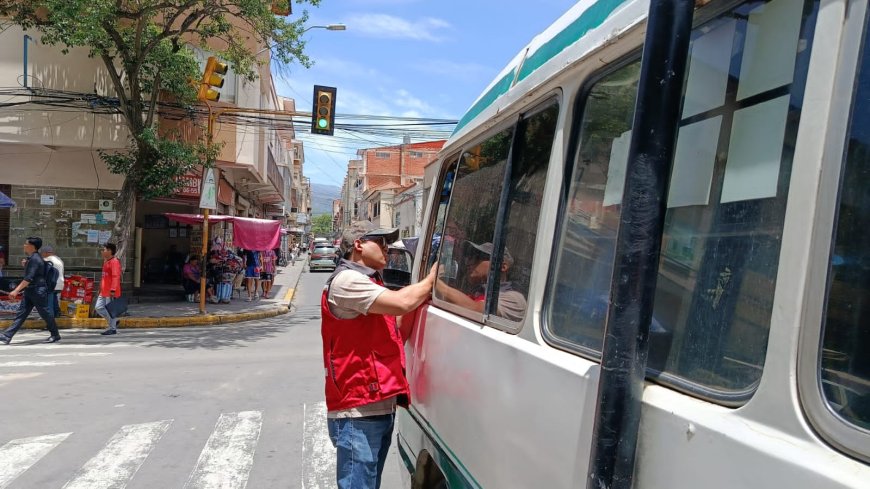 Intensifican controles al transporte público ante anuncio de alza de tarifas