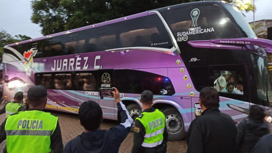 La selección boliviana llegó a Tarija
