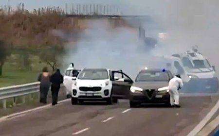 Asalto cinematográfico en Italia