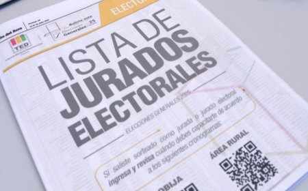 Este viernes se sortean jurados electorales y el domingo se publican las listas para las subnacionales