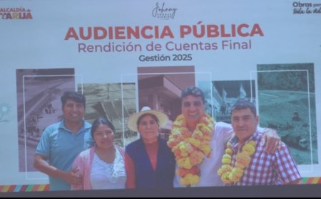 Ingorme de Gestión 225 del Alcalde de Tarija