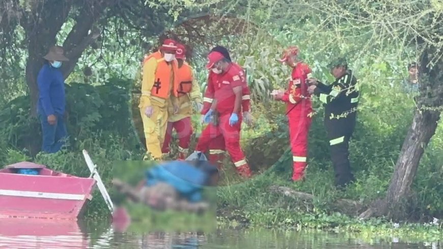 El dia de ayer bomberos recuperaron el cuerpo de catequista encontrado muert0 en orillas del lago San Jacinto