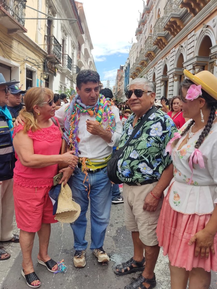Alcalde de Tarija anima la segunda entrada de compadres