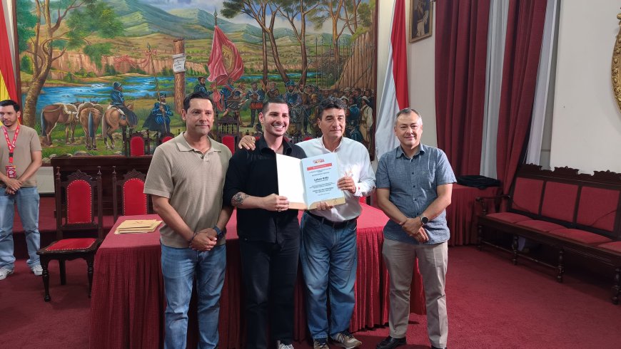 Llegaron a Tarija mas 30 creadores de contenido y la alcaldia los recibio