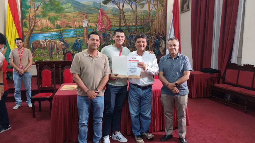 Llegaron a Tarija mas 30 creadores de contenido y la alcaldia los recibio