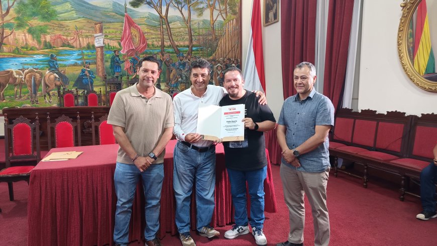 Llegaron a Tarija mas 30 creadores de contenido y la alcaldia los recibio