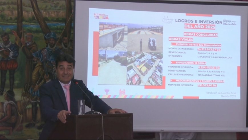 Ingorme de Gestión 225 del Alcalde de Tarija