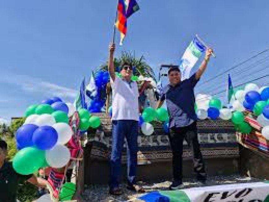 Evo Morales reapareció en su bastión de Cochabamba