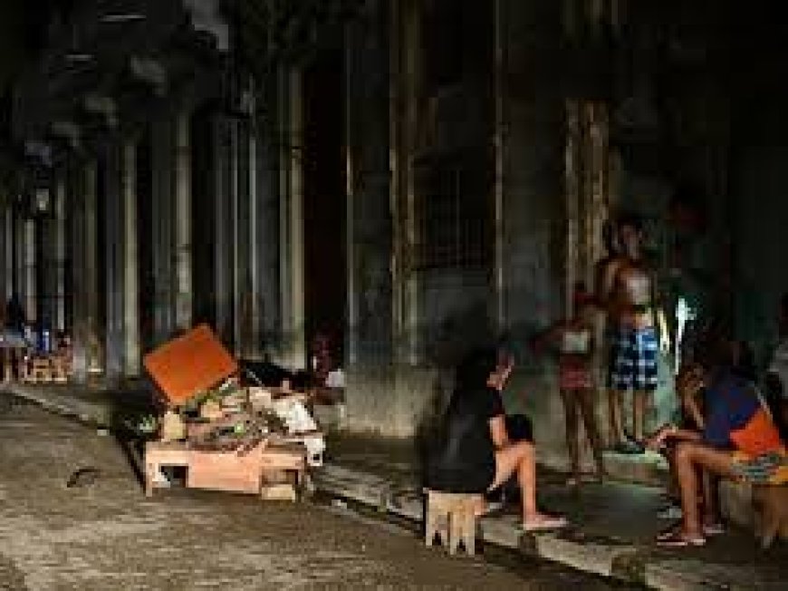 Crisis energética en Cuba